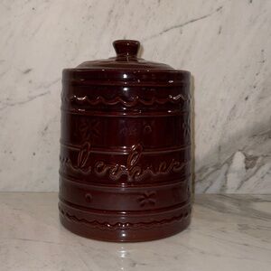 Brown Marcrest Vintage Ceramic Cookie Jar